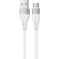 Кабель Proove Soft Silicone USB-A to USB-C 2.4A 1m White (CCSO20001202) Кабель Proove Soft Silicone USB-A to USB-C 2.4A 1m White (CCSO20001202)