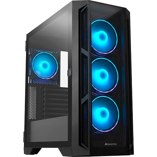 Корпус Chieftec Apex Black (GA-01B-TG-OP) - придбати в Дніпрі, Україні: ціна, характеристики | інтернет-магазин TOUCH