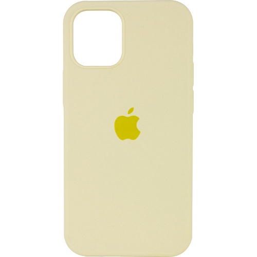 Чехол Silicone Case для Apple iPhone 15 Pro Mellow Yellow AA