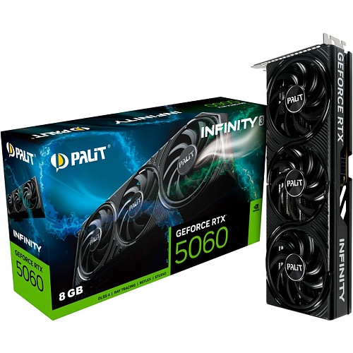 Видеокарта Palit GeForce RTX 5060 Infinity 3 (NE75060019P1-GB2063S) UA