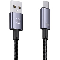 Кабель Usams US-SJ663 USB-A to USB-C 18W 1.2m Tarnish (SJ663USB01)