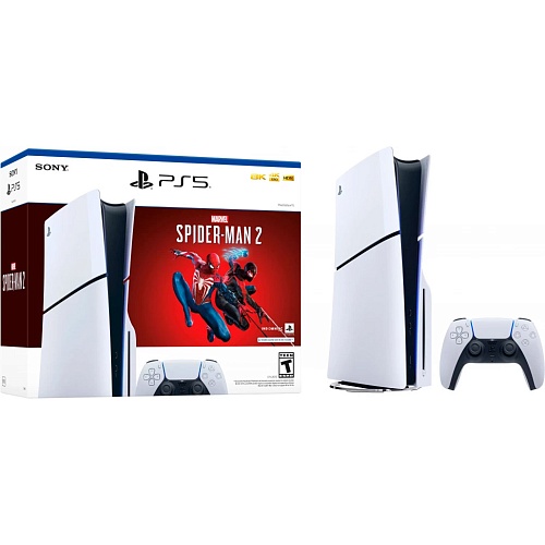 Ігрова консоль Sony PlayStation 5 Slim 1TB + Marvel`s Spider-Man 2 Bundle - придбати в Дніпрі, Україні: ціна, характеристики | інтернет-магазин TOUCH