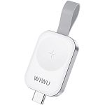 Бездротовий зарядний пристрій WiWU M16 Pro для Apple Watch White 