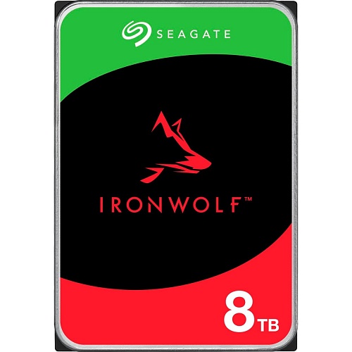 Жесткий диск 3.5" Seagate IronWolf 8TB SATA 256MB (ST8000VN002)