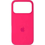 Чехол Silicone Case для Apple iPhone 17 Pro Shiny Pink AA