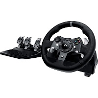 Игровой руль с педалями Logitech G920 Driving Force PC/Xbox Black (941-000123)