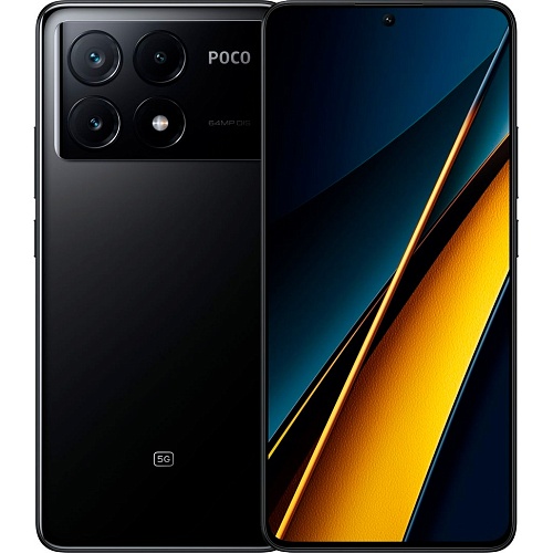 Смартфон Poco X6 Pro 12/512GB Black Global EU