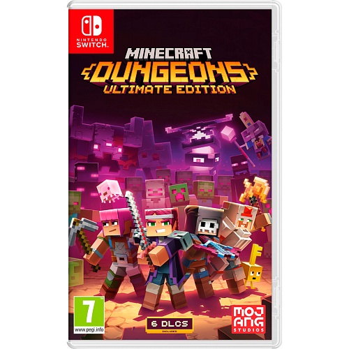 Игра Minecraft Dungeons Ultimate Edition для Nintendo Switch (EN + RU sub) (45496429096) 
