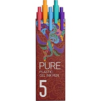 Набор ручек KacoGreen Pure Plastic Gel Ink Pen 5pcs K1015/3131480 Набор ручек KacoGreen Pure Plastic Gel Ink Pen 5pcs K1015/3131480