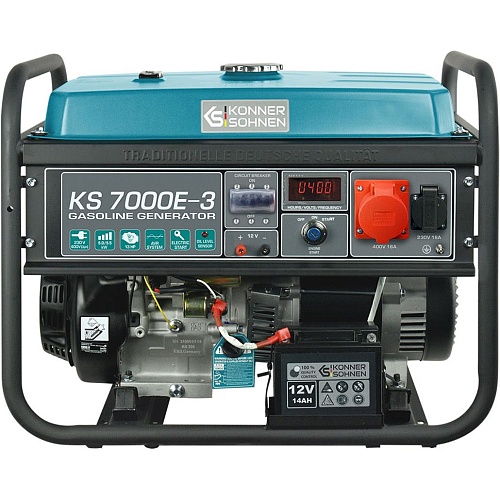 Генератор бензиновий Konner&Sohnen KS 7000E-3 - придбати в Дніпрі, Україні: ціна, характеристики | інтернет-магазин TOUCH