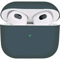 Чехол Ultrathin Silicone Case для Apple AirPods 3 Granny Grey Чехол Ultrathin Silicone Case для Apple AirPods 3 Granny Grey