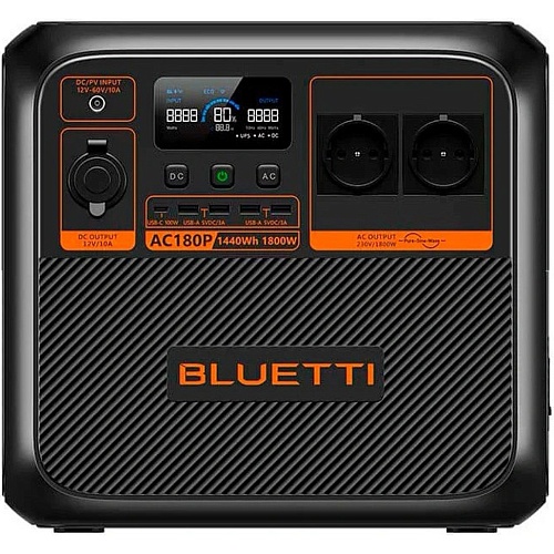 Зарядна станція Bluetti AC180P - придбати в Дніпрі, Україні: ціна, характеристики | інтернет-магазин TOUCH