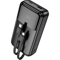 Внешний аккумулятор Hoco Q28A Victory 20000mAh 22.5W Black Внешний аккумулятор Hoco Q28A Victory 20000mAh 22.5W Black