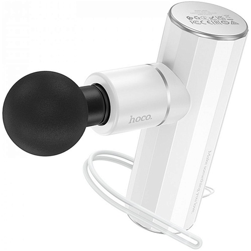 Перкуссионный массажер Hoco HP50 White