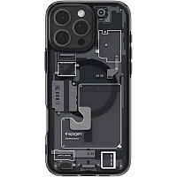 Чехол Spigen Ultra Hybrid with MagSafe для Apple iPhone 16 Pro Max Zero One (ACS08004) Чехол Spigen Ultra Hybrid with MagSafe для Apple iPhone 16 Pro Max Zero One (ACS08004)