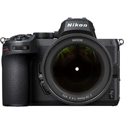Бездзеркальний фотоапарат Nikon Z5 Kit 24-70mm f4 S Black (VOA040K006) - придбати в Дніпрі, Україні: ціна, характеристики | інтернет-магазин TOUCH