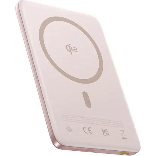 Зовнішній акумулятор Baseus PicoGo Ultra Slim Qi2 10000mAh 27W Pink (E0027202) - придбати в Дніпрі, Україні: ціна, характеристики | інтернет-магазин TOUCH