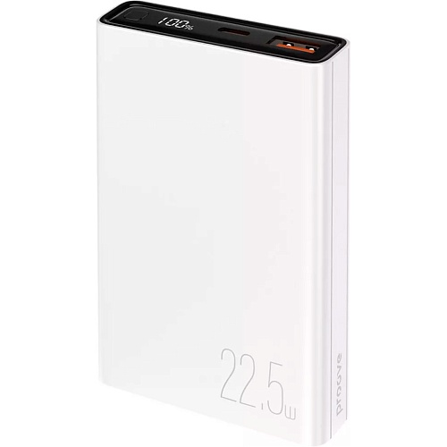 Зовнішній акумулятор Proove Hyper Flux 10000mAh 22.5W White (PBH120120002) - придбати в Дніпрі, Україні: ціна, характеристики | інтернет-магазин TOUCH Зовнішній акумулятор Proove Hyper Flux 10000mAh 22.5W White (PBH120120002) - придбати в Дніпрі, Україні: ціна, характеристики | інтернет-магазин TOUCH