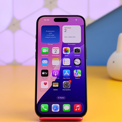 Смартфон Apple iPhone 15 Pro 128GB Blue Titanium (MTV03) Б/У