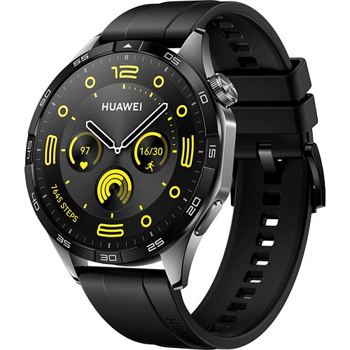 Смарт-годинник Huawei Watch GT 4 46mm Black (55020BGS) - придбати в Дніпрі, Україні: ціна, характеристики | інтернет-магазин TOUCH