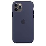 Чехол Silicone Case для Apple iPhone 11 Pro Max (Midnight Blue) ААА