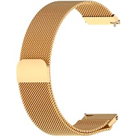 Универсальный ремешок для смарт-часов DK Metal Milanesse Loop Magnetic Band 22mm Gold