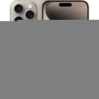 Смартфон Apple iPhone 15 Pro 128GB Natural Titanium (MTUX3) Смартфон Apple iPhone 15 Pro 128GB Natural Titanium (MTUX3)