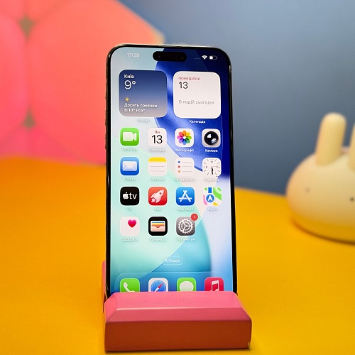 Смартфон Apple iPhone 15 Pro Max 256GB Natural Titanium (5843) Б/У - придбати в Дніпрі, Україні: ціна, характеристики | інтернет-магазин TOUCH