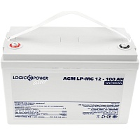 Аккумулятор LogicPower Silver AGM-MG 12V (12V/100Ah/1200Wh) (2315)
