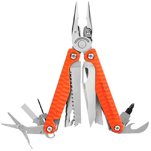 Мультитул Leatherman Charge Plus Orange + синтетичний чохол (832782) - придбати в Дніпрі, Україні: ціна, характеристики | інтернет-магазин TOUCH