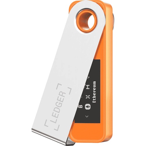 Криптогаманець Ledger Nano S Plus Orange - придбати в Дніпрі, Україні: ціна, характеристики | інтернет-магазин TOUCH