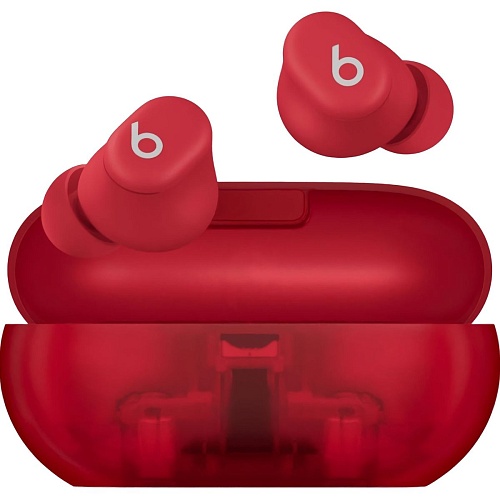 Навушники Beats by Dr. Dre Solo Buds Transparent Red (MUW03) - придбати в Дніпрі, Україні: ціна, характеристики | інтернет-магазин TOUCH