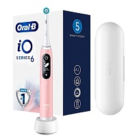 Электрическая зубная щетка Oral-B iO Series 6 Pink Электрическая зубная щетка Oral-B iO Series 6 Pink