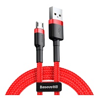 Кабель Baseus Cafule Micro USB 1m (CAMKLF-B09) Red - придбати в Дніпрі, Україні: ціна, характеристики | інтернет-магазин TOUCH Кабель Baseus Cafule Micro USB 1m (CAMKLF-B09) Red - придбати в Дніпрі, Україні: ціна, характеристики | інтернет-магазин TOUCH
