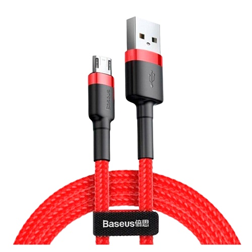 Кабель Baseus Cafule Micro USB 1m (CAMKLF-B09) Red - придбати в Дніпрі, Україні: ціна, характеристики | інтернет-магазин TOUCH Кабель Baseus Cafule Micro USB 1m (CAMKLF-B09) Red - придбати в Дніпрі, Україні: ціна, характеристики | інтернет-магазин TOUCH