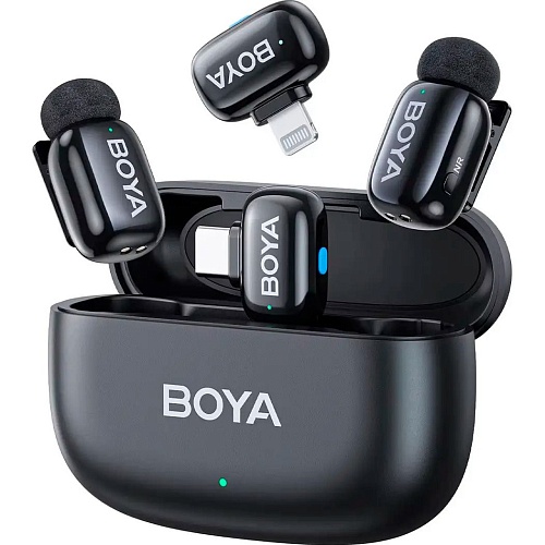 Мікрофонна радіосистема BOYA mini UC+DI Type-C/Lightning - придбати в Дніпрі, Україні: ціна, характеристики | інтернет-магазин TOUCH