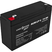 Аккумулятор LogicPower Silver AGM 6V (6V/14Ah/84Wh) (2573) Аккумулятор LogicPower Silver AGM 6V (6V/14Ah/84Wh) (2573)
