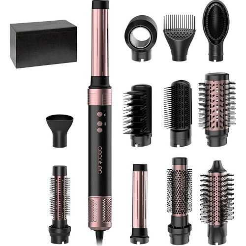 Фен-стайлер Cecotec Bamba CeramicCare 12in1 AirGlam Black (CCTC-00248) - придбати в Дніпрі, Україні: ціна, характеристики | інтернет-магазин TOUCH