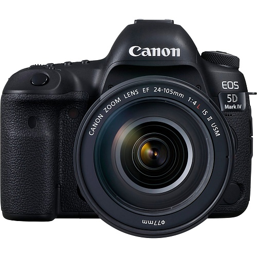 Дзеркальний фотоапарат Canon EOS 5D Mark IV Kit 24-105mm f/4 L II IS USM (1483C030) Black UA - придбати в Дніпрі, Україні: ціна, характеристики | інтернет-магазин TOUCH