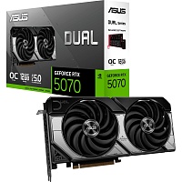Видеокарта Asus Dual GeForce RTX 5070 12GB OC Edition (DUAL-RTX5070-O12G) EU 
