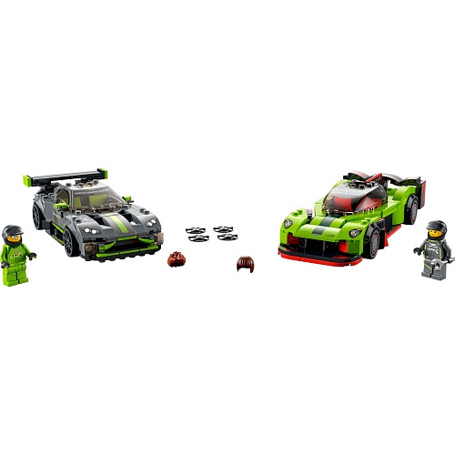 Конструктор LEGO Speed Champions Aston Martin Valkyrie AMR Pro и Aston Martin Vantage GT3 (76910)