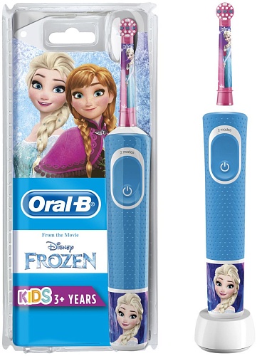 Електрична зубна щітка Oral-B D100 Kids Frozen - придбати в Дніпрі, Україні: ціна, характеристики | інтернет-магазин TOUCH