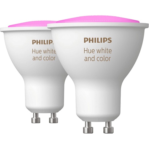 Умная лампочка Philips Hue GU10 2шт (929001953102)