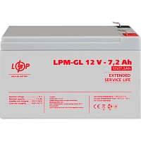 Аккумулятор LogicPower GEL 12V (12V/7.2Ah/86.4Wh) (6561)