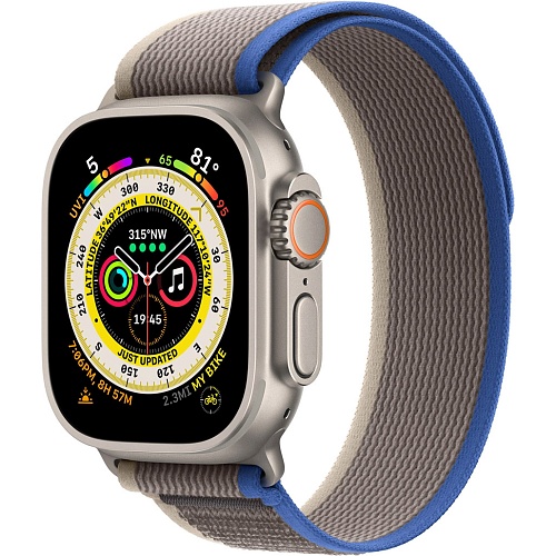 Ремешок Trail Loop для Apple Watch 42/44/45/46/49mm Blue/Gray