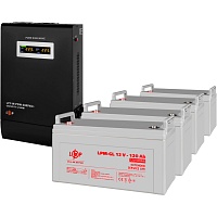Источник бесперебойного питания (ИБП) LogicPower UPS W3000 + АКБ GL 5760Wh (19805)