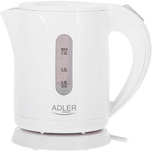 Електрочайник Adler AD 1371 White - придбати в Дніпрі, Україні: ціна, характеристики | інтернет-магазин TOUCH