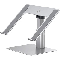 Підставка для ноутбука Baseus Metal Adjustable Laptop Stand Silver (LUJS000012) - придбати в Дніпрі, Україні: ціна, характеристики | інтернет-магазин TOUCH