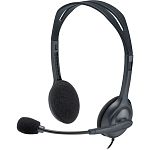 Компьютерная гарнитура Logitech H111 Stereo (981-000593)