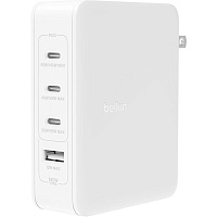 Мережевий зарядний пристрій Belkin Boost Up Charge Pro GaN 4-Ports Charger 140W White (WCH014BTWH) - придбати в Дніпрі, Україні: ціна, характеристики | інтернет-магазин TOUCH Мережевий зарядний пристрій Belkin Boost Up Charge Pro GaN 4-Ports Charger 140W White (WCH014BTWH) - придбати в Дніпрі, Україні: ціна, характеристики | інтернет-магазин TOUCH